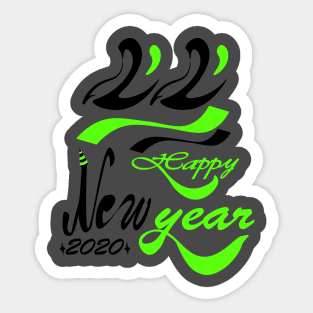 Happy New Year 2020 Sticker